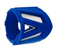Polisport Protezione marmitta Off-Road 340-400 mm 8484000004 acciaio inox e silicone Blu