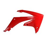 Polisport Off Road Honda Crf250r 10-13 Crf450r 09-12 Radiator Shrouds Rosso