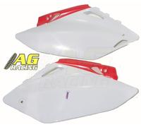 Polisport Pannelli Laterali Bianchi Honda CRF 450 R 2007-2008