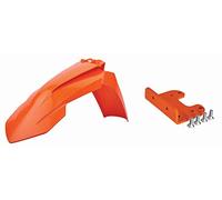 Polisport PARAFANGO ANTERIORE Arancione 14x29x8 cm per Dirt Bike