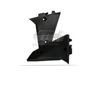 POLISPORT PARTE INFERIORE CONVOGLIATORI RADIATORI NERO HUSQVARNA 450 TC 2006-07-