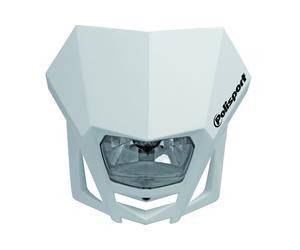 POLISPORT Piastra faro LMX bianca, bianco