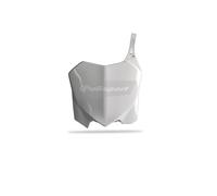 POLISPORT Piastra frontale bianca Honda CRF250R/CRF450R, bianco