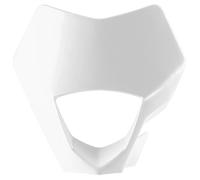 Polisport Mascherina Faro Frontale Adatta GasGas EC/EC-F 250/300/350 Bianco