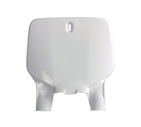 Polisport 8677000001 - Tabella portanumero Replica OEM Realizzata in plastica Lucida Resistente e Durevole Compatibile con Le Moto Kawasaki in Colore Bianco