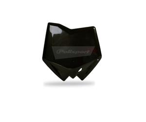 POLISPORT Piastra frontale nera Husqvarna, nero