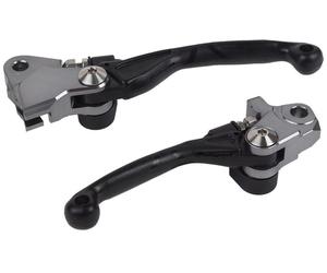 POLISPORT Pivor Unbreakable Black Levers - KTM / Husqvarna, bianco, taglia 10 mm