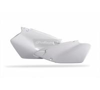 POLISPORT PLASTICHE TABELLE PORTA NUMERI LATERALI BIANCO YAMAHA YZ 125 1996-2001