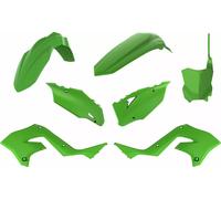 Polisport Plastikkit Adatto Per Kawasaki KX 125 250 03-08 Restyle OEM Verde