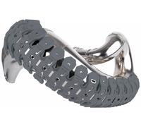 POLISPORT Protezione marmitta Armadillo-Nardo grey Grigio Universale