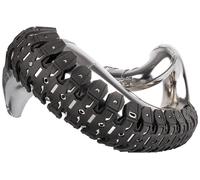 POLISPORT Protezione marmitta Armadillo-Nero Universale