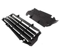 Polisport Protezione Radiatore Set Adatto An Kawasaki Kxf 250 ab17 Nero