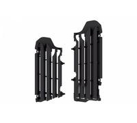 POLISPORT Protezione Radiatore Set Adatto An Suzuki Rmz 450 ab18 Nero