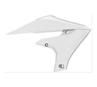 Polisport 8415100002 - Copriradiatore, Resistenti e durevoli, compatibili con Moto Yamaha in Colore Bianco