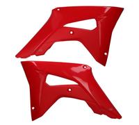 POLISPORT Spoiler Radiatore Adatto An Honda Crf 250R ab18 450R 17-20 Rosso