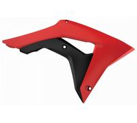 POLISPORT Spoiler Radiatore Adatto An Honda Crf 250R ab18 450R 17-20 Rosso/Nero