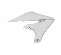 POLISPORT Spoiler Radiatore Adatto An Yamaha YZ 250F ab19, 450F ab18 Bianco