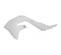 Copertura Radiatore Spoiler Adatto An Kawasaki Kxf 250 21-23 450 Bianco