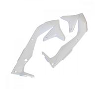 Polisport Spoiler Radiatore Compatibile Con Kawasaki KX 450F 16-18 Bianco
