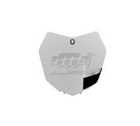 POLISPORT TABELLA PORTA NUMERO ANTERIORE BIANCO KTM 250 SX F 2013-2014-2015
