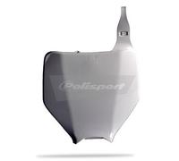 POLISPORT TABELLA PORTA NUMERO ANTERIORE BIANCO KAWASAKI KX 250 F 2004-2008