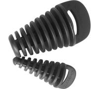 Polisport Tappo di scarico nero per 2 tempi e 4 tempi