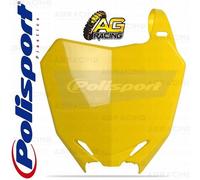 Polisport Targa Anteriore Per Suzuki Rmz 450 OEM Colore Giallo RM 01 2008-2017