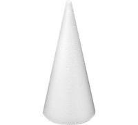 POLISTIROLO CONO GIGANTE Alto 70 cm per 25 cm diam.di Base HOBBY CREATIVI