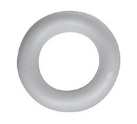 POLISTIROLO GHIRLANDA PIENA ANELLO 35,5 cm diam esterno 2 Pz. HOBBY CREATIVI DECOUPAGE