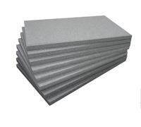 Polistirolo grafite spess. 8 cm. isolamento cappotto termico. Pacco 10 pannelli.