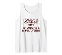 Politica E Cambiamento Non Pensieri Preghiere Riforma della Pistola Politica Canotta