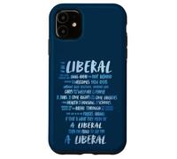 Politica liberale per le elezioni americane Citazione di JFK Custodia per iPhone 11