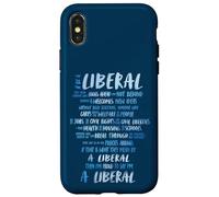 Politica liberale per le elezioni americane Citazione di JFK Custodia per iPhone X/XS