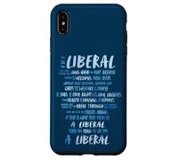 Politica liberale per le elezioni americane Citazione di JFK Custodia per iPhone XS Max