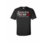 Politici Motociclisti per Trump T-Shirt Manica Corta