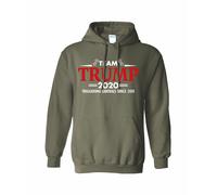 Politici Squadra Trump Adulto con Cappuccio Pullover