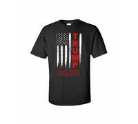 Politici Trump 2020 Bandiera Americana Adulti T-Shirt Manica Corta