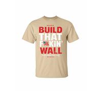 Politici Trump 2020 Crea che Fkin Muro Adulto T-Shirt Manica Corta