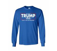 Politici Trump 2020 Elettrico che Mf 'Ancora Adulto Unisex T-Shirt Manica Lunga