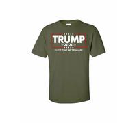 Politici Trump 2020 Elettrico che Mf 'Er di Nuovo Adulto T-Shirt Manica Corta