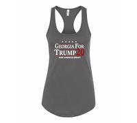 Politici Trump 2020 Georgia per Trump Donna Canotta Racerback