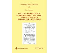 Politics and religion in the english civil war. William Walwyn be