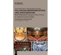 Politische Repräsentation Und Partizipation / Rappresentanza (Copertina rigida)