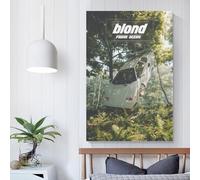 POLIUAWS Blond Frank - Poster oceano su tela, per soggiorno, cucina, decorazione della casa, soggiorno, tela, 60 x 90 cm