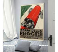 POLIUAWS Coppa Della Perugina 1924 di Federico Seneca, Poster Stampa Artificiale, Murale, Pittura, Poster Appendibile, Decorazione per la casa, 40 x 60 cm