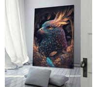 POLIUAWS Spirits of Nature8 - Quadro da parete su tela per soggiorno, camera da letto, cucina, corridoio, scale, arte 3D, 50 x 75 cm