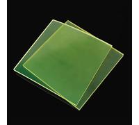 poliuretano elastico gomma, Pannello PU 200x200mm Spessore 1-10mm Giallo Confezione da 2 for fai da te e costruzione(8mm)