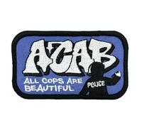 Polizeimemesshop ACAB All Cops Are Beautiful - Patch in tessuto