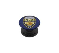 Polizia Grammatica Per Servire E Correggere - Divertenti Insegnanti Di Inglese PopSockets PopGrip Adesivo