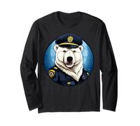 Polizia Orso Polare Maglia a Manica